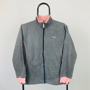 Vintage Fila Sweatshirt Grey XS