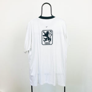 90s Nike 1860 Munchen T-Shirt White XL