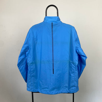 00s Nike Hex Windbreaker Jacket Baby Blue Small