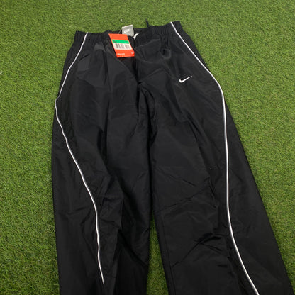 00s Nike Piping Joggers Black Small