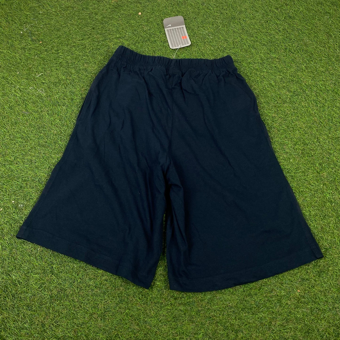 Vintage Nike Cotton Shorts Blue XXL