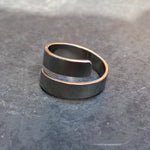 Vintage Style Circular Ring Silver