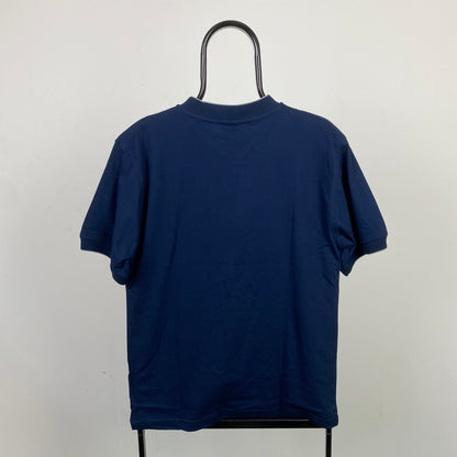 00s Nike Centre Swoosh T-Shirt Blue XS