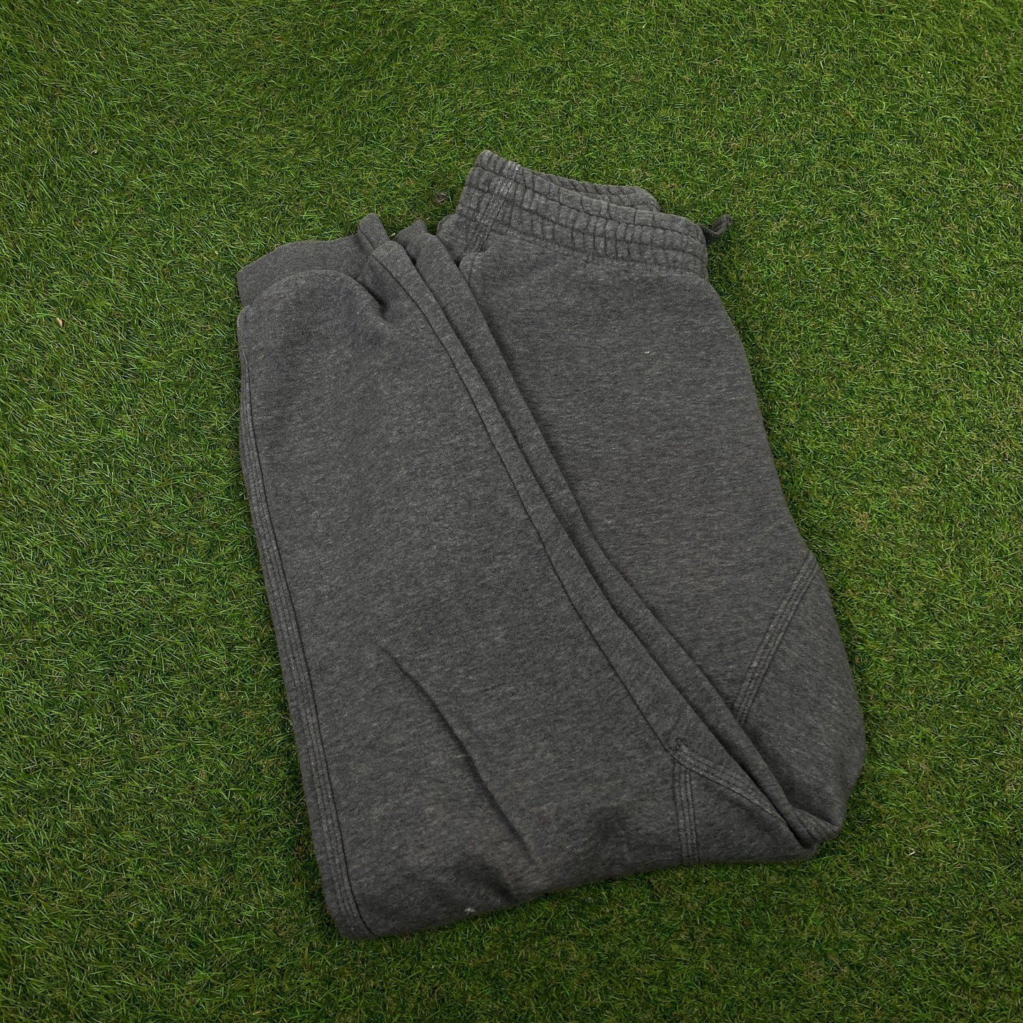 00s Nike Cotton Joggers Grey Small