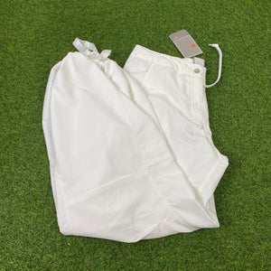00s Nike Parachute Cargo Joggers White Small