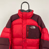 90s The North Face Puffer Jacket Red Small