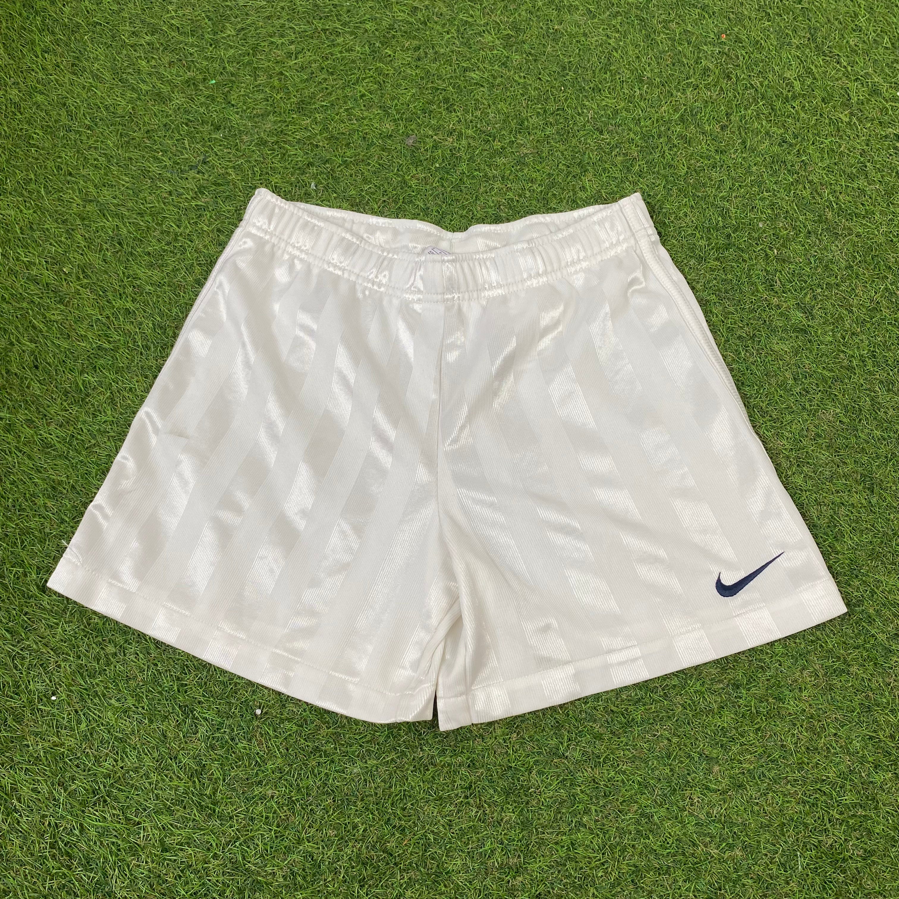 90s Nike Nylon Shorts White Xs