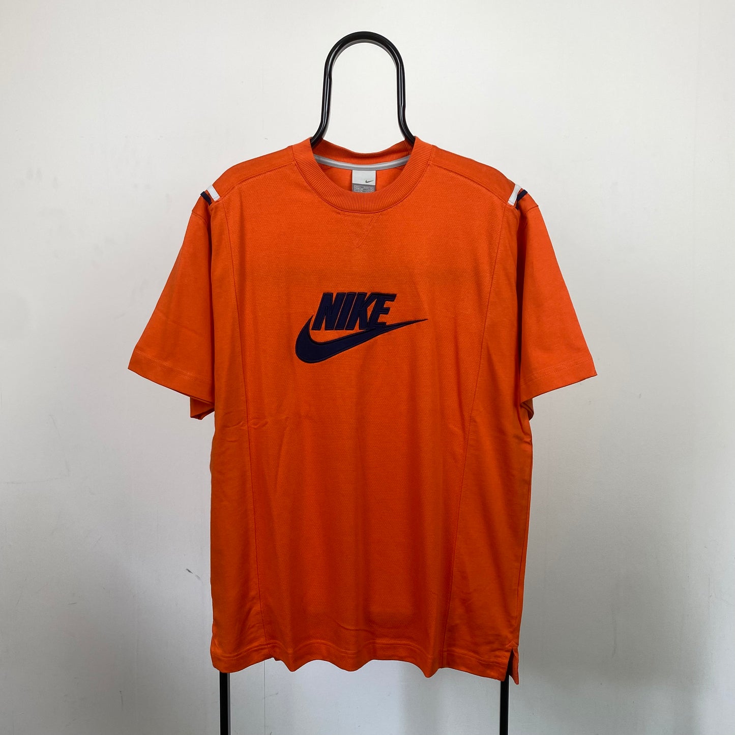 00s Nike T-Shirt Orange Large