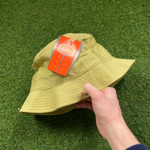 Vintage Nike Bucket Hat Green Brown