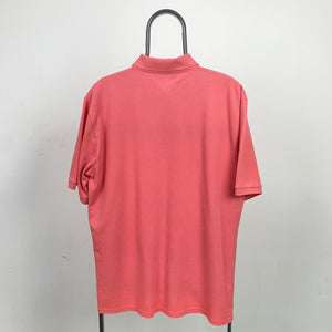 Vintage 90s YSL Polo T-Shirt Pink XL