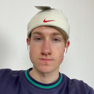 Nike Beanie Hat in Light Brown