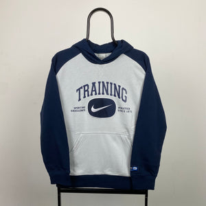 00s Nike Training Hoodie Grey Large
